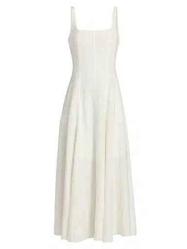 NICHOLAS Women's Athena Linen-Blend Paneled Maxi Dress - | Thumbnail 1 NICHOLAS Women's Athena Linen-Blend Paneled Maxi Dress - | Thumbnail 1