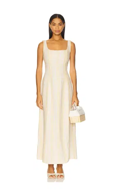 Faithfull Lenise Midi Dress | Thumbnail 1 Faithfull Lenise Midi Dress | Thumbnail 1