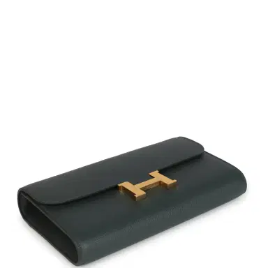 HERMÈS Hermes Constance Wallet To Go Vert Mangrove Evercolor Gold Hardware | Thumbnail 6 HERMÈS Hermes Constance Wallet To Go Vert Mangrove Evercolor Gold Hardware | Thumbnail 6