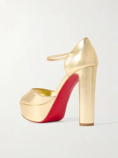 Christian Louboutin Sandaloo 130 Mirrored-leather Platform Sandals | Thumbnail 3 Christian Louboutin Sandaloo 130 Mirrored-leather Platform Sandals | Thumbnail 3