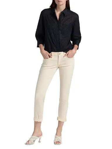 rag & bone Women's Lucia Embroidered Shirt | Thumbnail 2 rag & bone Women's Lucia Embroidered Shirt | Thumbnail 2
