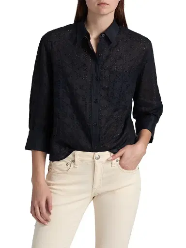 rag & bone Women's Lucia Embroidered Shirt | Thumbnail 3 rag & bone Women's Lucia Embroidered Shirt | Thumbnail 3