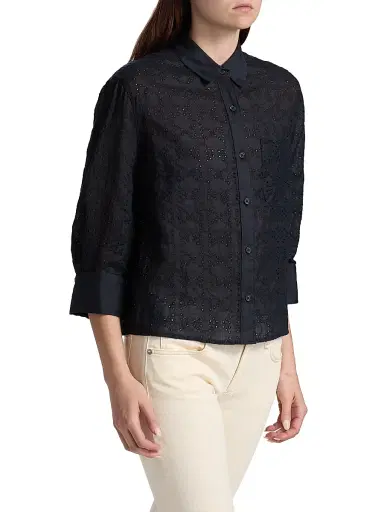 rag & bone Women's Lucia Embroidered Shirt | Thumbnail 4 rag & bone Women's Lucia Embroidered Shirt | Thumbnail 4