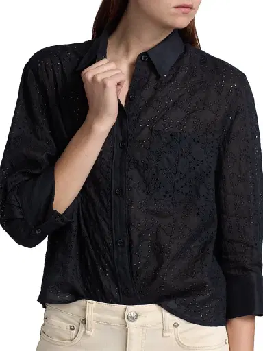 rag & bone Women's Lucia Embroidered Shirt | Thumbnail 6 rag & bone Women's Lucia Embroidered Shirt | Thumbnail 6