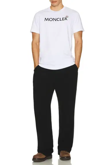 Moncler Short Sleeve T-Shirt | Thumbnail 5 Moncler Short Sleeve T-Shirt | Thumbnail 5