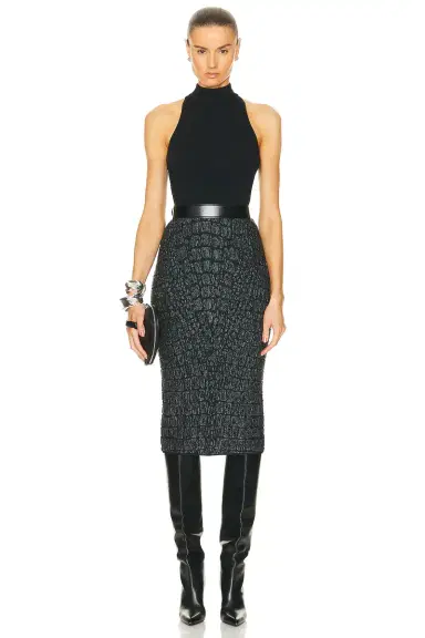 ALAÏA Pencil Skirt | Thumbnail 4 ALAÏA Pencil Skirt | Thumbnail 4
