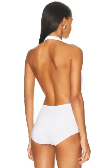 Norma Kamali Halter Bodysuit | Thumbnail 4 Norma Kamali Halter Bodysuit | Thumbnail 4