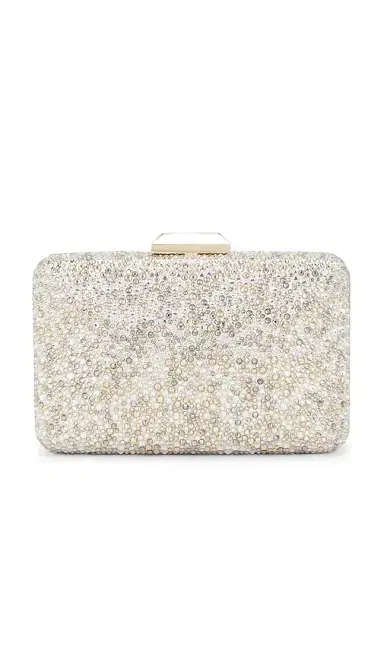olga berg Shira Hotfix Clutch | Thumbnail 2 olga berg Shira Hotfix Clutch | Thumbnail 2