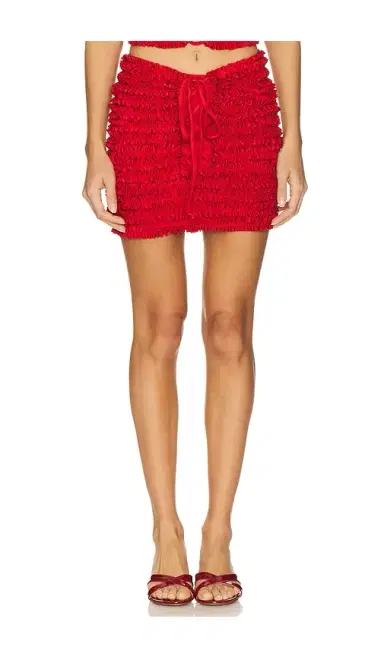 AMOR MIA Ruffled Mini Skirt | Thumbnail 1 AMOR MIA Ruffled Mini Skirt | Thumbnail 1