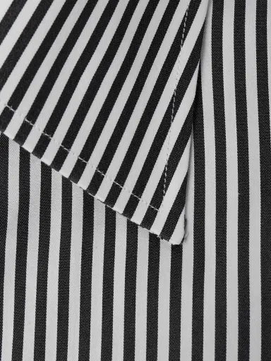 Tom Ford Striped Cotton and Silk-Blend Shirt - Men | Thumbnail 4 Tom Ford Striped Cotton and Silk-Blend Shirt - Men | Thumbnail 4