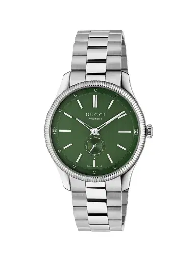 Gucci Men's G-Timeless Stainless Steel Bracelet Watch/40MM - Green | Thumbnail 1 Gucci Men's G-Timeless Stainless Steel Bracelet Watch/40MM - Green | Thumbnail 1