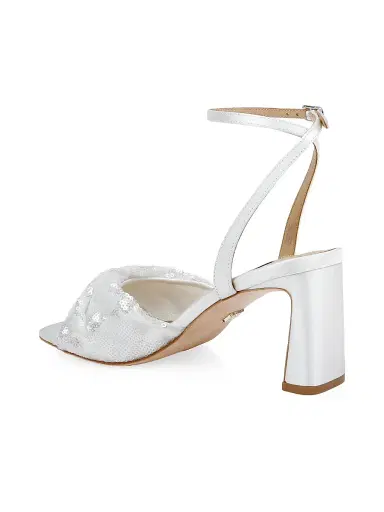 BADGLEY MISCHKA Women's Gema 70MM Sequined Sandals | Thumbnail 3 BADGLEY MISCHKA Women's Gema 70MM Sequined Sandals | Thumbnail 3