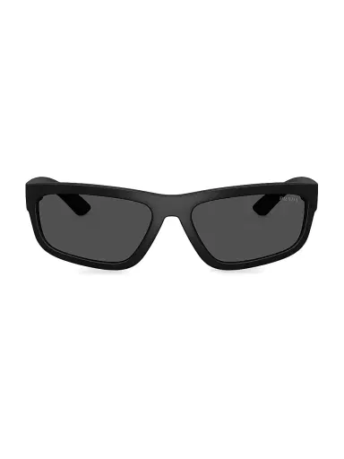 Prada Men's 59MM Rectangular Sunglasses | Thumbnail 2 Prada Men's 59MM Rectangular Sunglasses | Thumbnail 2