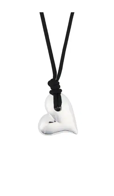 Jenny Bird Art Heart On A String Necklace | Thumbnail 2 Jenny Bird Art Heart On A String Necklace | Thumbnail 2
