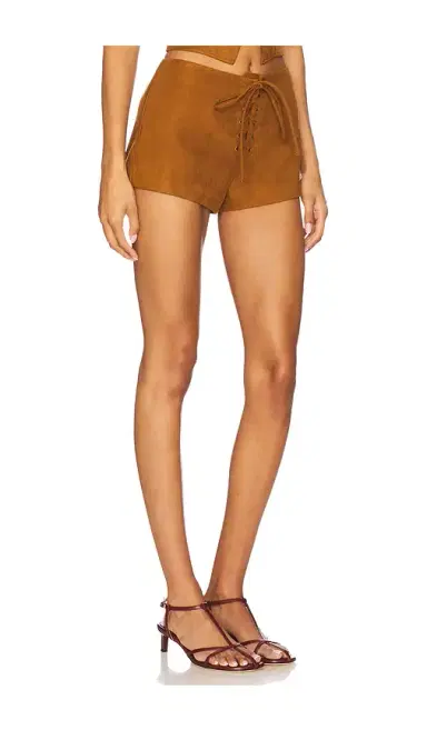 Lovers and Friends Noella Faux Suede Short | Thumbnail 2 Lovers and Friends Noella Faux Suede Short | Thumbnail 2