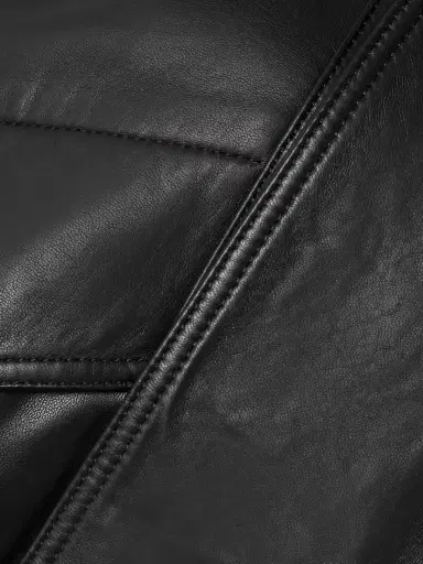 Nour Hammour Ariste Oversized Paneled Leather Jacket | Thumbnail 6 Nour Hammour Ariste Oversized Paneled Leather Jacket | Thumbnail 6