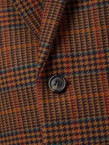 Saint Laurent Prince Of Wales Checked Wool Blazer | Thumbnail 4 Saint Laurent Prince Of Wales Checked Wool Blazer | Thumbnail 4