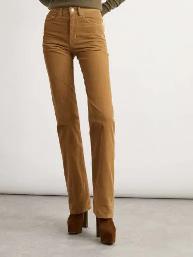 Saint Laurent Clyde Cotton-corduroy Slim-leg Pants | Thumbnail 3 Saint Laurent Clyde Cotton-corduroy Slim-leg Pants | Thumbnail 3