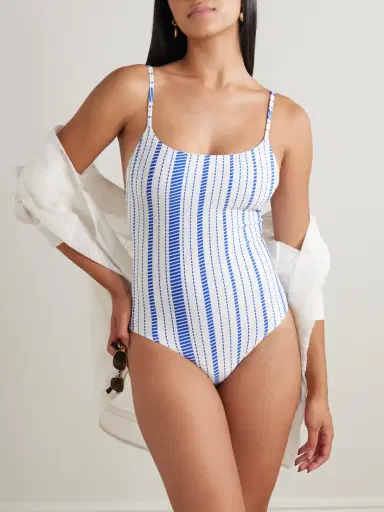 Lemlem Elene Striped Swimsuit | Thumbnail 2 Lemlem Elene Striped Swimsuit | Thumbnail 2