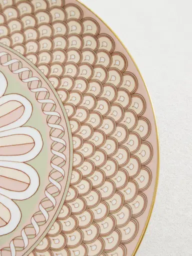 La DoubleJ Napoli Gold-plated Porcelain Serving Platter | Thumbnail 3 La DoubleJ Napoli Gold-plated Porcelain Serving Platter | Thumbnail 3