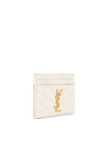 Saint Laurent Monogramme Quilted Credit Card Case | Thumbnail 3 Saint Laurent Monogramme Quilted Credit Card Case | Thumbnail 3
