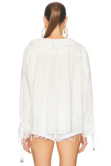 Chloé Cotton Blouse | Thumbnail 3 Chloé Cotton Blouse | Thumbnail 3