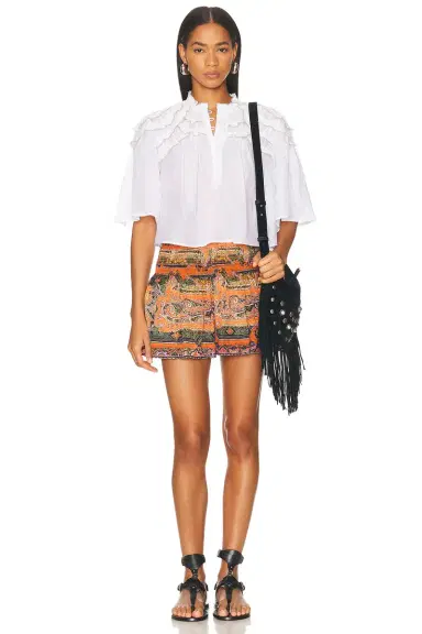 ISABEL MARANT ÉTOILE Carmen Top | Thumbnail 4 ISABEL MARANT ÉTOILE Carmen Top | Thumbnail 4