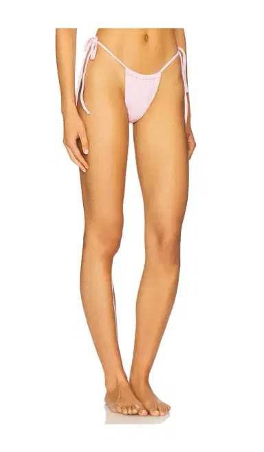 Frankies Bikinis Tia Ribbed Bikini Bottom | Thumbnail 2 Frankies Bikinis Tia Ribbed Bikini Bottom | Thumbnail 2