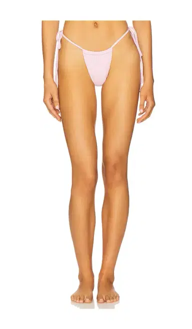 Frankies Bikinis Tia Ribbed Bikini Bottom | Thumbnail 1 Frankies Bikinis Tia Ribbed Bikini Bottom | Thumbnail 1