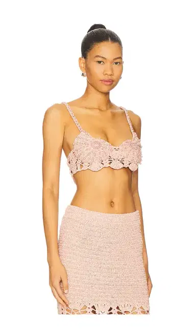 retrofete Bellini Crochet Top | Thumbnail 2 retrofete Bellini Crochet Top | Thumbnail 2