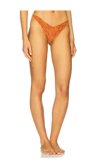 Luli Fama Luxe Stitch High Leg Brazilian Bikini Bottom | Thumbnail 2 Luli Fama Luxe Stitch High Leg Brazilian Bikini Bottom | Thumbnail 2