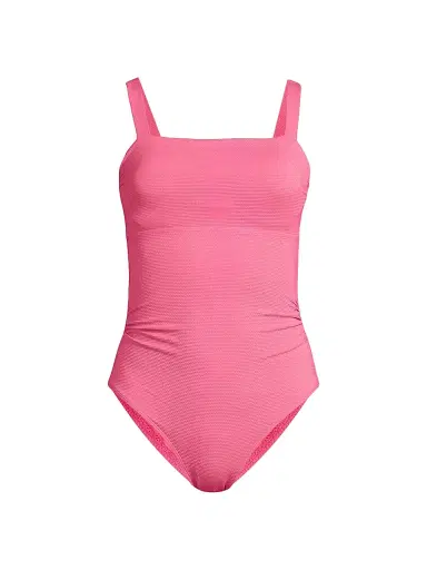 Change of Scenery Women's Jori Metallic One-Piece Swimsuit - Hibiscus Metallic - Size Large | Thumbnail 1 Change of Scenery Women's Jori Metallic One-Piece Swimsuit - Hibiscus Metallic - Size Large | Thumbnail 1