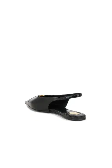 Saint Laurent Babylone Slingback Flat | Thumbnail 3 Saint Laurent Babylone Slingback Flat | Thumbnail 3