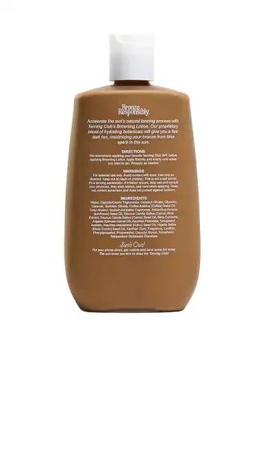 TANNING Club Browning Lotion | Thumbnail 2 TANNING Club Browning Lotion | Thumbnail 2