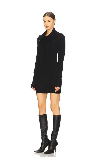 The Attico Cashmere Mini Dress | Thumbnail 2 The Attico Cashmere Mini Dress | Thumbnail 2
