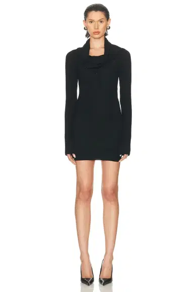 The Attico Cashmere Mini Dress | Thumbnail 3 The Attico Cashmere Mini Dress | Thumbnail 3