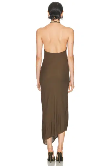 The Attico Halter Neck Gown | Thumbnail 6 The Attico Halter Neck Gown | Thumbnail 6
