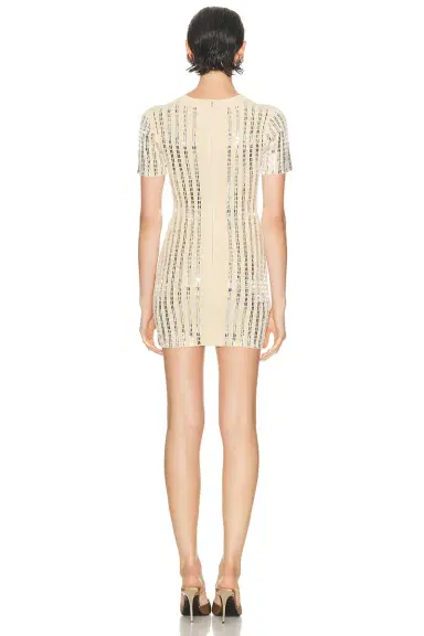 David Koma All Over Rhinestone Mini Dress | Thumbnail 3 David Koma All Over Rhinestone Mini Dress | Thumbnail 3