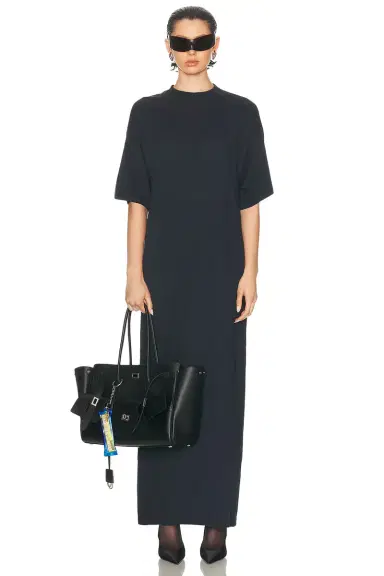 Balenciaga Cocoon Maxi Dress | Thumbnail 1 Balenciaga Cocoon Maxi Dress | Thumbnail 1