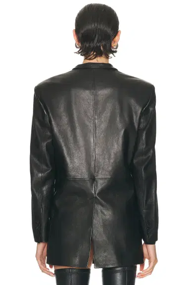 THE ATTICO Leather Jacket | Thumbnail 3 THE ATTICO Leather Jacket | Thumbnail 3
