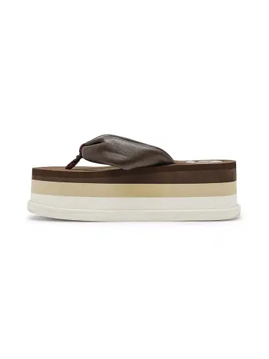 Cult Gaia Women's Leather Platform Sandals - Luwak Multi - Size 11 | Thumbnail 4 Cult Gaia Women's Leather Platform Sandals - Luwak Multi - Size 11 | Thumbnail 4