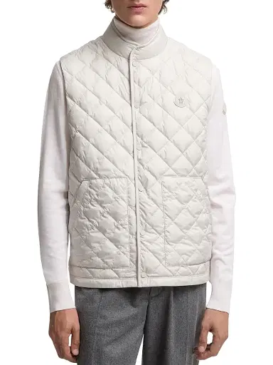 Moncler Men's Lycope Puffer Vest - Ice | Thumbnail 2 Moncler Men's Lycope Puffer Vest - Ice | Thumbnail 2