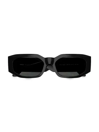 Versace Women's 55MM Rectangular Sunglasses - Black | Thumbnail 5 Versace Women's 55MM Rectangular Sunglasses - Black | Thumbnail 5