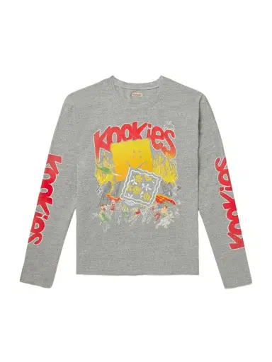 KAPITAL Buster Peckish Bowy Printed Cotton-Jersey T-Shirt - Men | Thumbnail 1 KAPITAL Buster Peckish Bowy Printed Cotton-Jersey T-Shirt - Men | Thumbnail 1