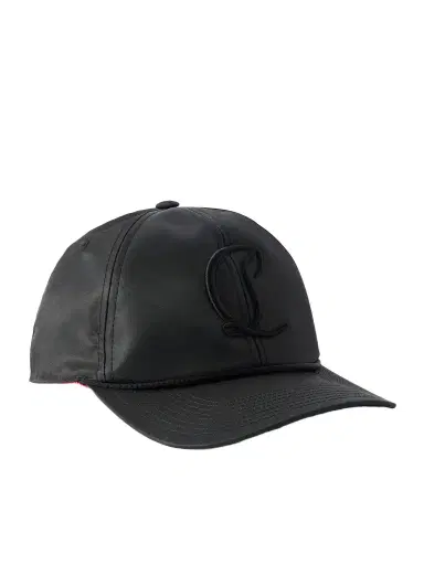 Christian Louboutin Mooncrest AC Logo-Embroidered Leather-Trimmed Nylon-Twill Baseball Cap - Men | Thumbnail 1 Christian Louboutin Mooncrest AC Logo-Embroidered Leather-Trimmed Nylon-Twill Baseball Cap - Men | Thumbnail 1