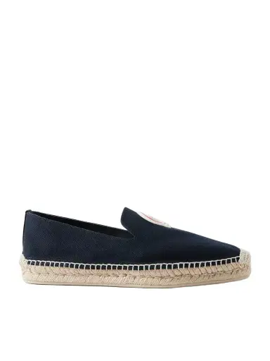 Christian Louboutin Nanou Logo-Appliquéd Canvas Espadrilles - Men | Thumbnail 1 Christian Louboutin Nanou Logo-Appliquéd Canvas Espadrilles - Men | Thumbnail 1
