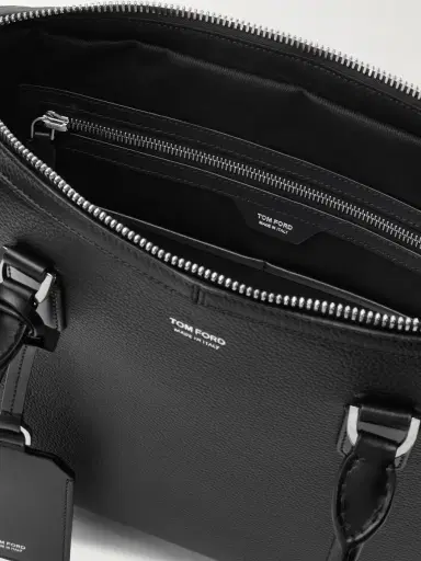 Tom Ford Elliot Full-Grain Leather Briefcase - Men | Thumbnail 5 Tom Ford Elliot Full-Grain Leather Briefcase - Men | Thumbnail 5