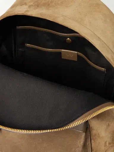Tom Ford Buckley Leather-Trimmed Suede Backpack - Men | Thumbnail 5 Tom Ford Buckley Leather-Trimmed Suede Backpack - Men | Thumbnail 5