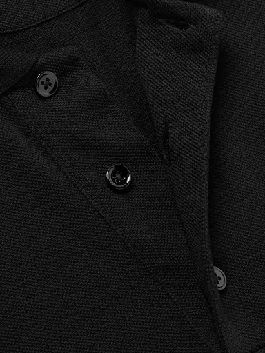 Tom Ford Slim-Fit Lyocell and Cotton-Blend Piqué Polo Shirt - Men | Thumbnail 4 Tom Ford Slim-Fit Lyocell and Cotton-Blend Piqué Polo Shirt - Men | Thumbnail 4