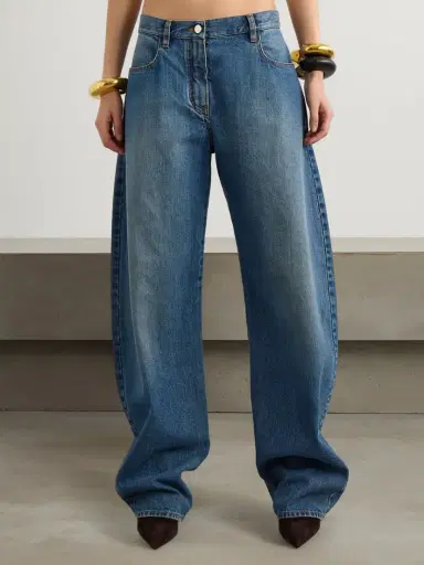 Alaïa Low-rise Barrel-leg Jeans | Thumbnail 3 Alaïa Low-rise Barrel-leg Jeans | Thumbnail 3